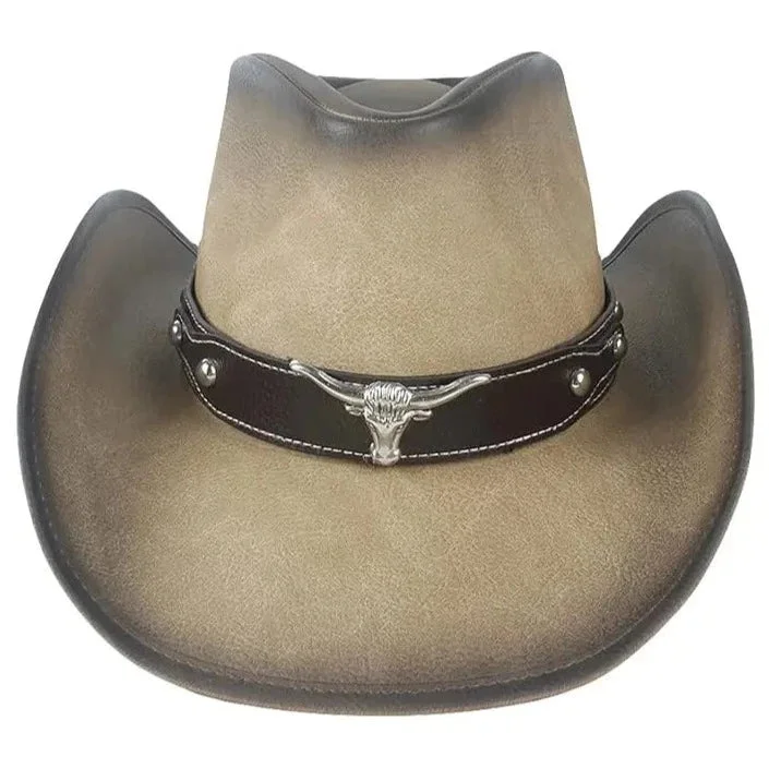 Chapeau de Cowboy Western en Cuir – Image 2