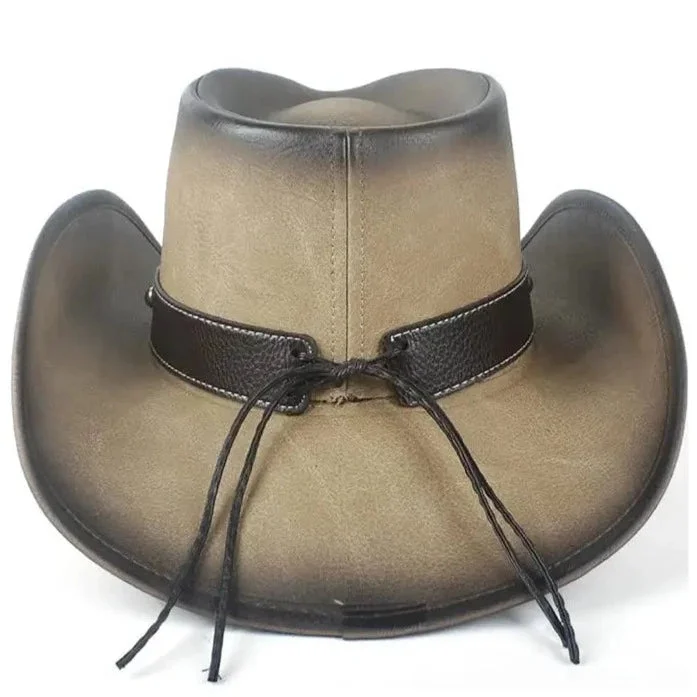 Chapeau de Cowboy Western en Cuir – Image 3