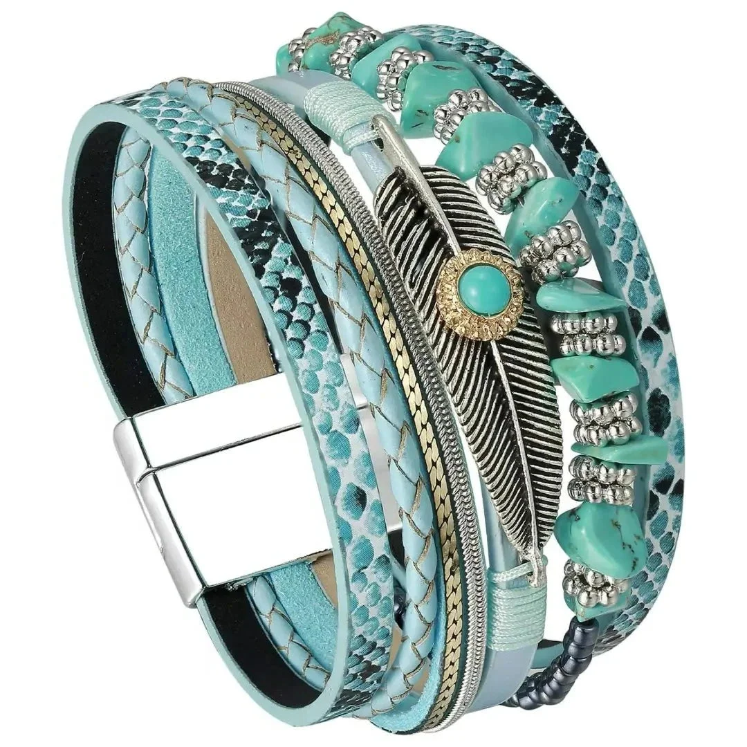 Détails du Bracelet Amérindien
