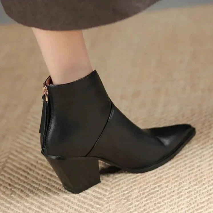 Bottines Cowboy en Cuir pour Femme – Image 5