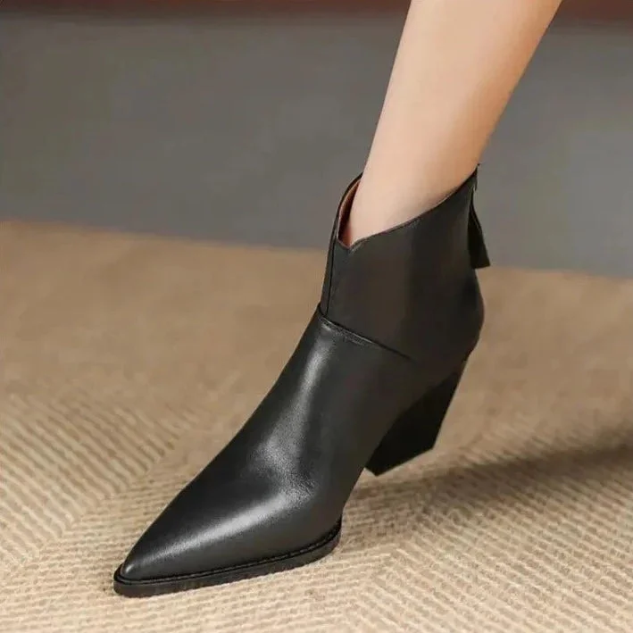 Bottines Cowboy en Cuir pour Femme – Image 6