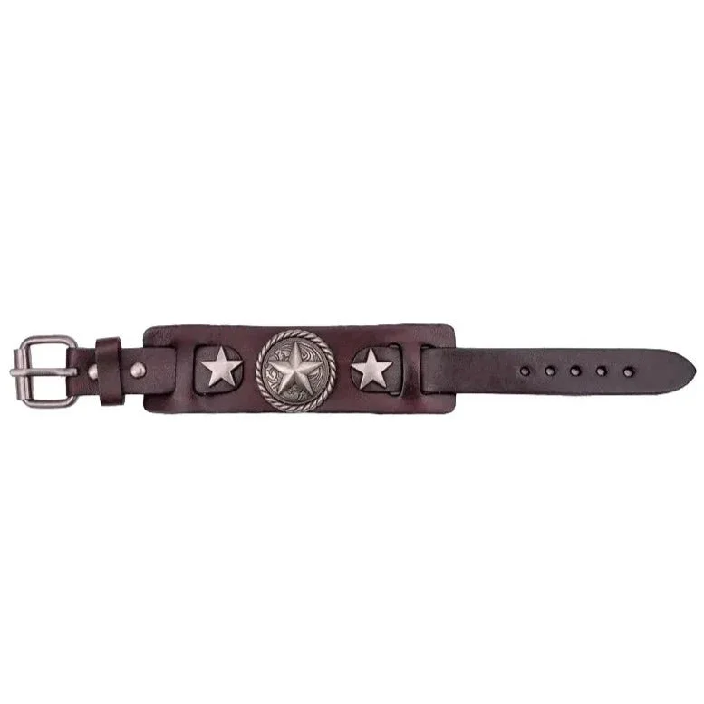Bracelet Western Country en Cuir