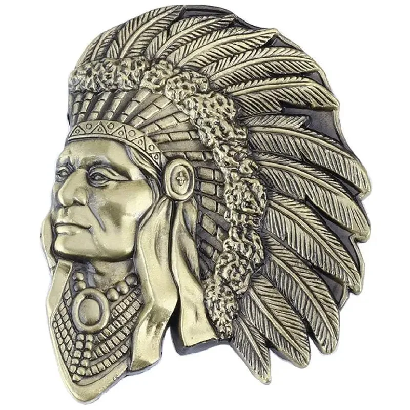 Boucle de Ceinture Indien en détail
