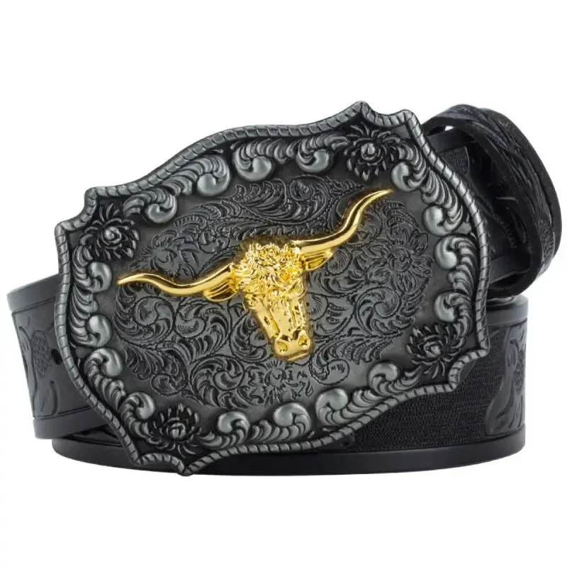 Ceinture Western Noire – Image 2