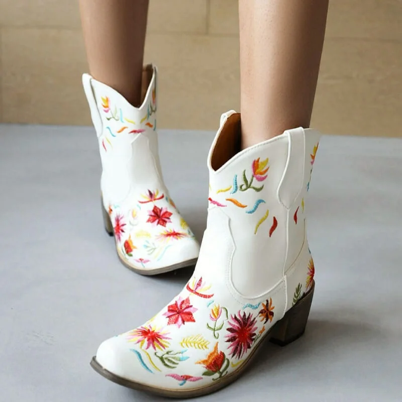 Bottines Western pour Femme