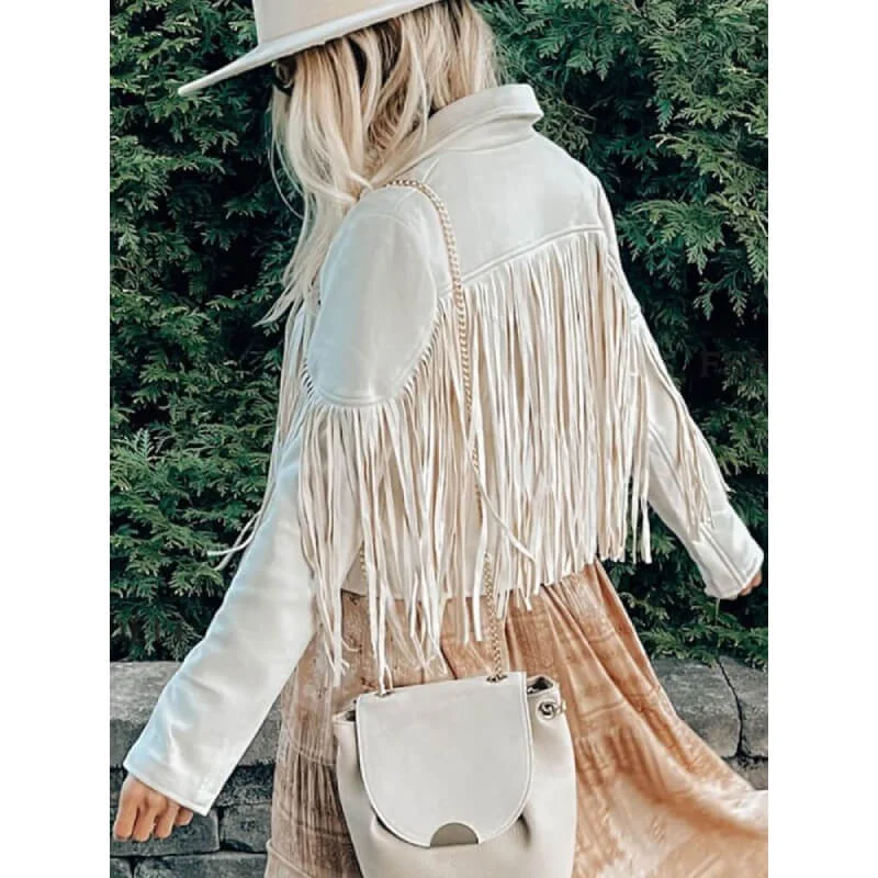 Veste Western à Franges Femme – Image 4