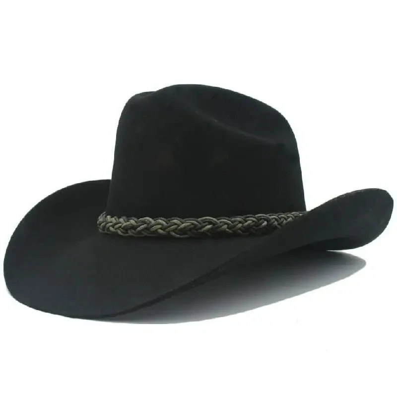Chapeau Western en Feutre Homme