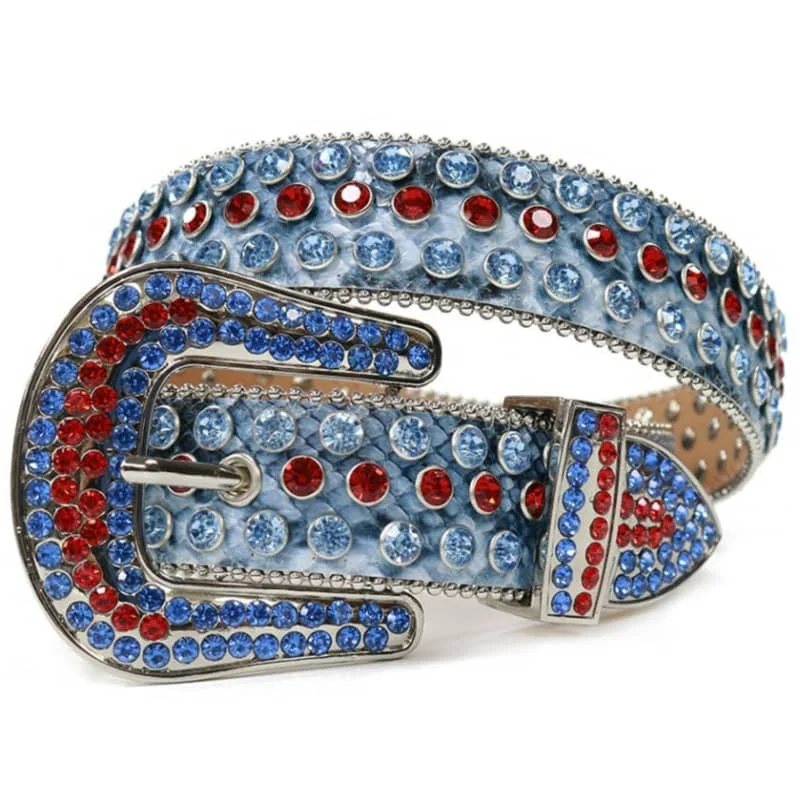 Détails de la Ceinture Country à Strass