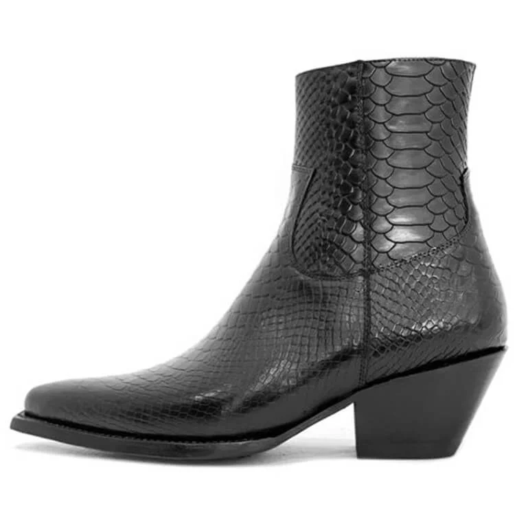 Bottines Santiag Homme