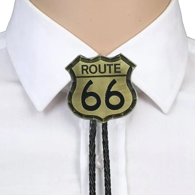Cravate Bolo en Cuir