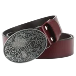 Ceinture Western en Cuir Femme