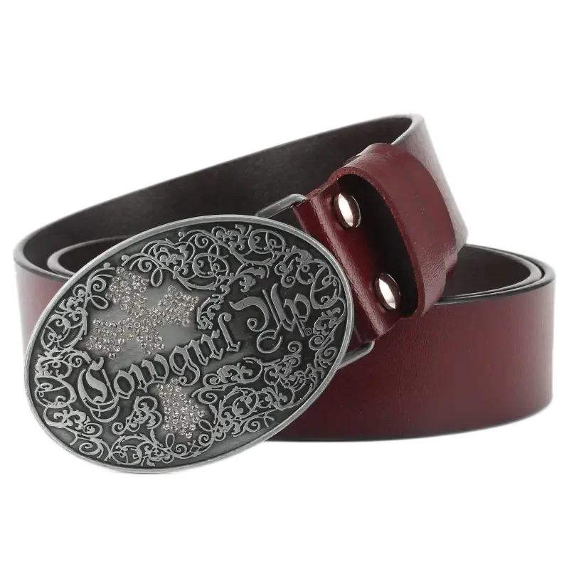 Ceinture Western en Cuir Femme