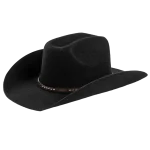 Chapeau Western en Feutre Noir