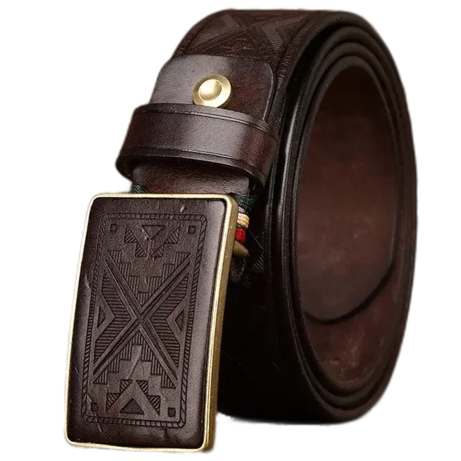 Ceinture Western Mexicaine en Cuir