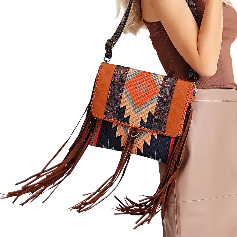 Sac à Main Western en Simili Vegan