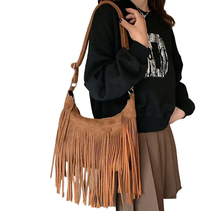 Sac à Main Style Country en Simili Vegan