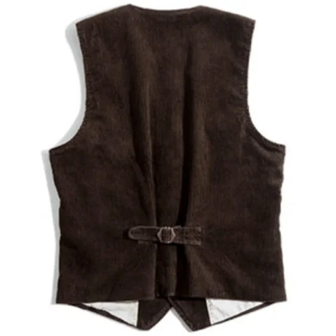 Gilet Country Western Marron