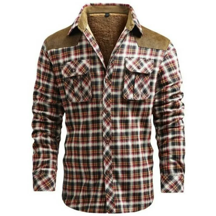 Chemise Western avec Doublure Molletonnée