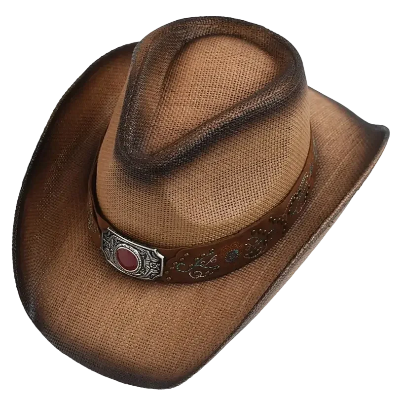 Chapeau de Cowboy en Paille – Image 3