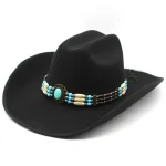Chapeau Cowgirl Noir
