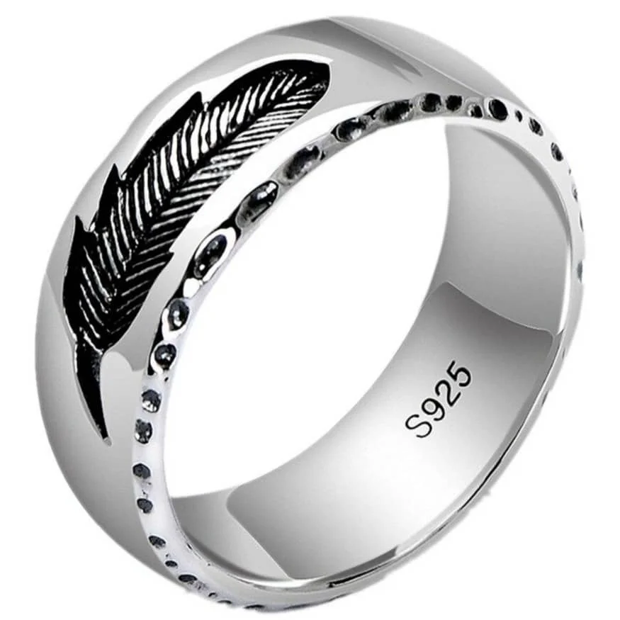Bague Country en argent massif
