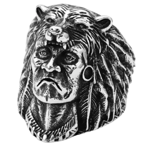Bague Amérindienne pour Homme