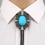 Bolo Tie Blue Stone