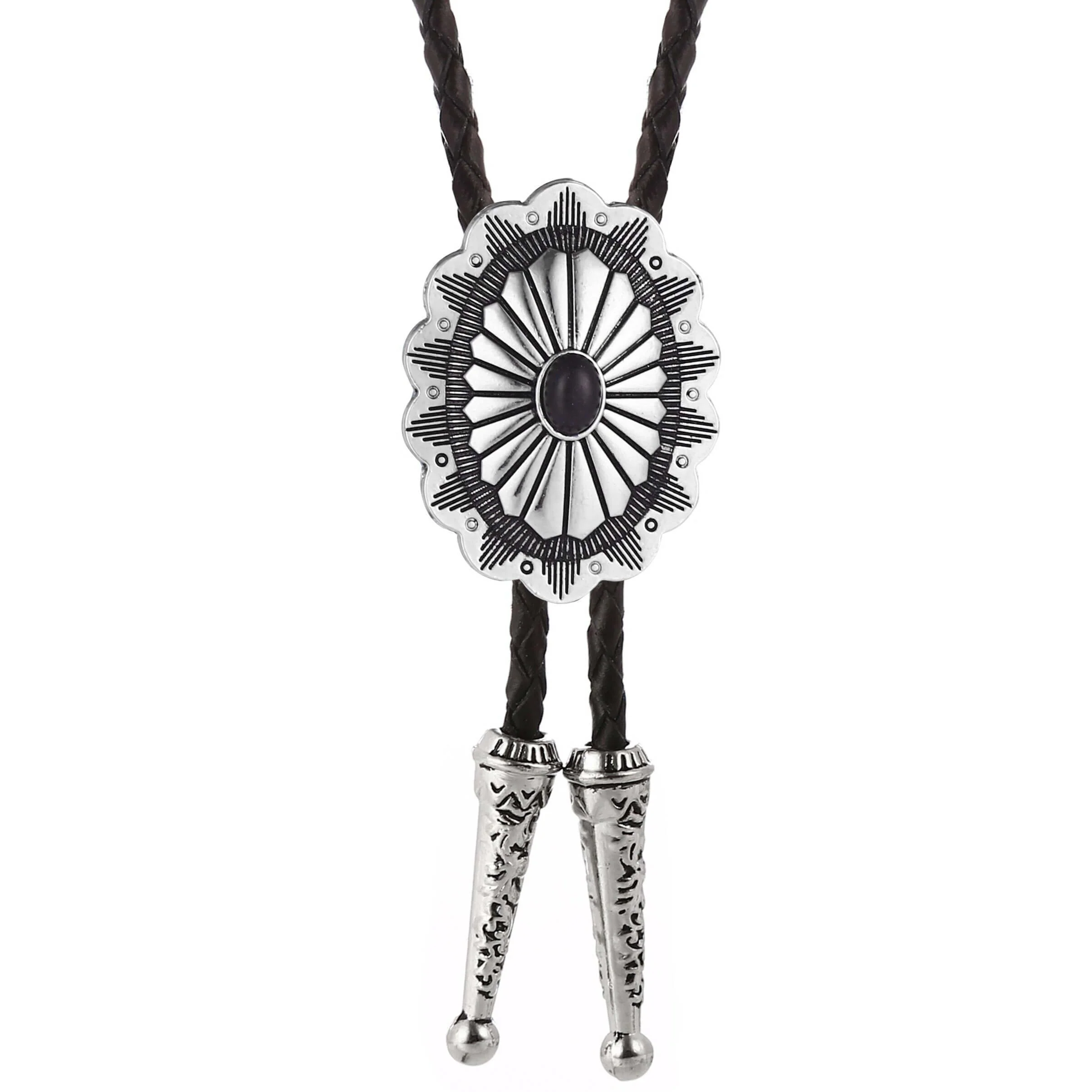 Bolo Tie Johnny Depp en cuir