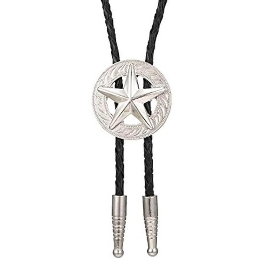 Détails du Bolo Tie Star
