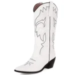 Bottes Country Blanches