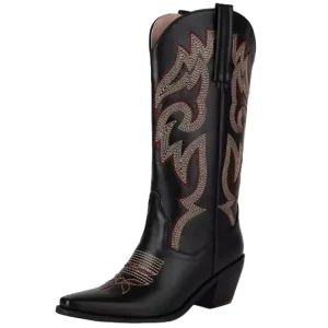 Bottes Style Cowboy pour Femme