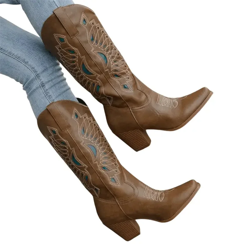 Bottes Western Chic pour Femme