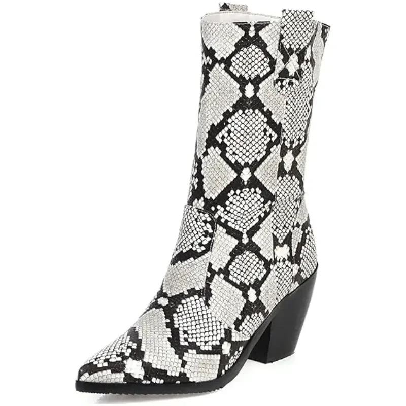 Bottines Cowboy Serpent