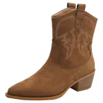 Bottines Style Western pour Femme