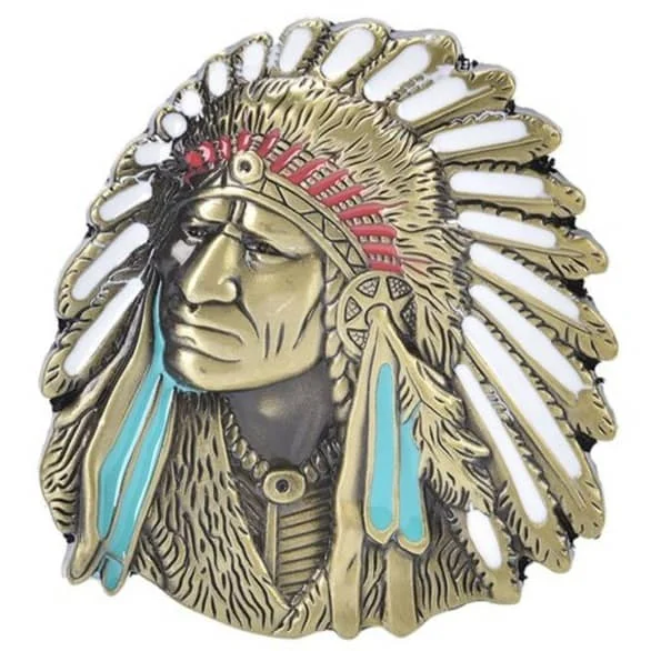 Boucle de Ceinture Chef Indien