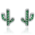 Boucles d'Oreilles Cactus