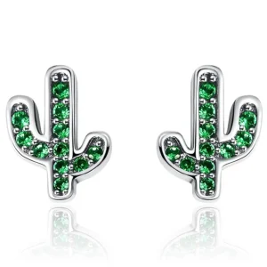 Boucles d'Oreilles Cactus