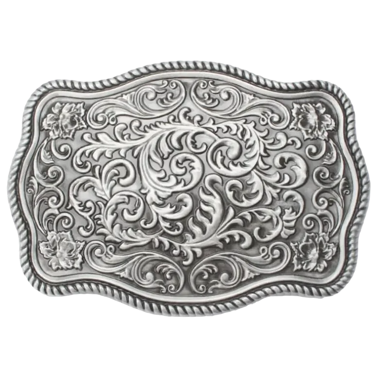 Boucle de Ceinture Country Florale