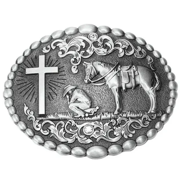 Boucle de Ceinture Cowboy Cheval