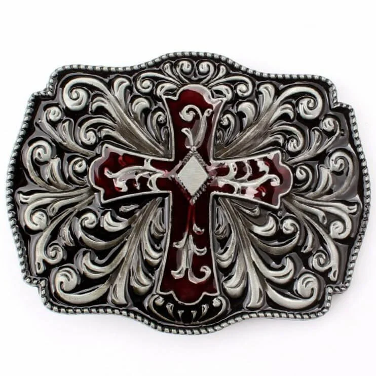 Boucle de Ceinture Style Western Homme