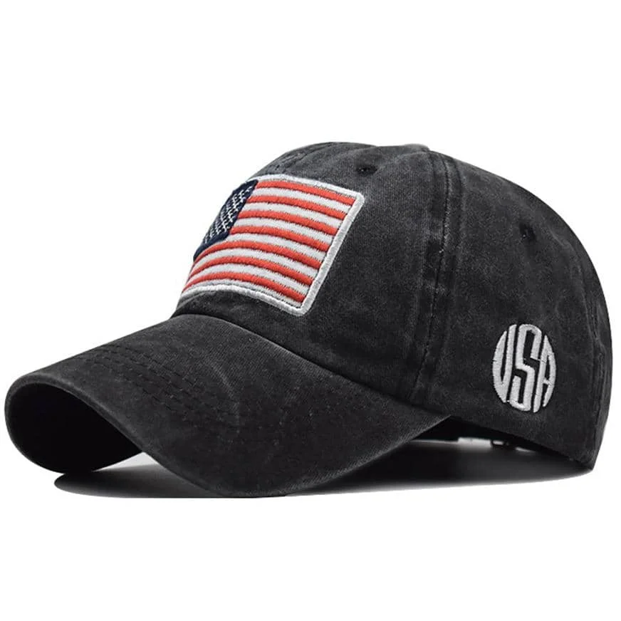 Casquette avec Drapeau Américain