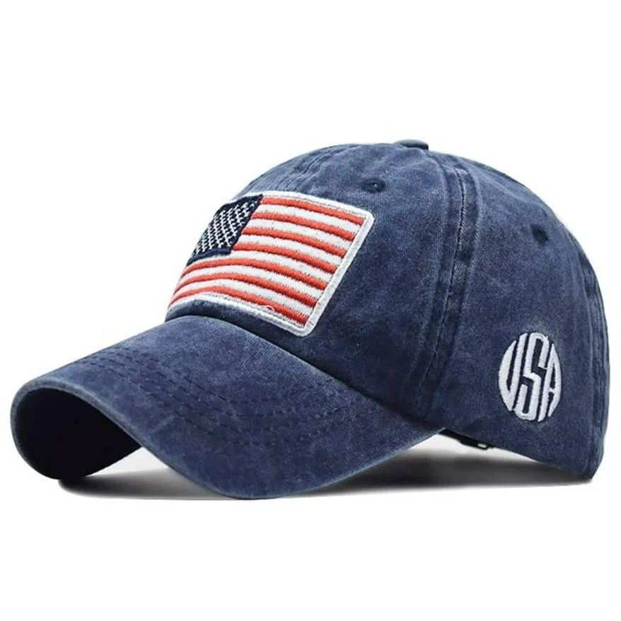 Casquette avec Drapeau Américain