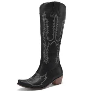 Bottes Équitation Western Femme