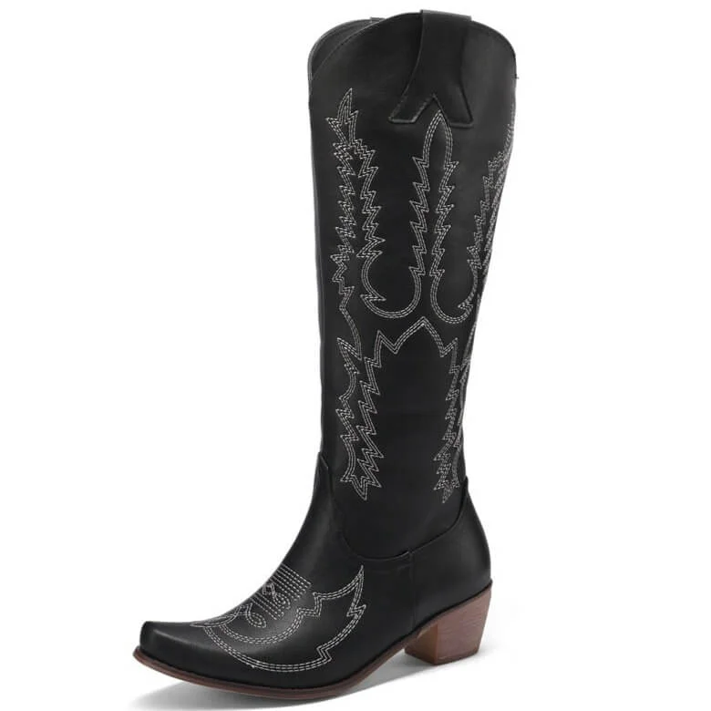 Bottes Équitation Western Femme