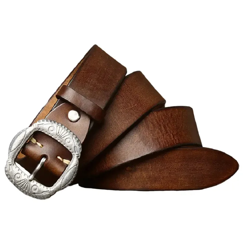 Boucle en acier de la Ceinture Country Vintage