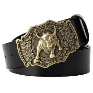 Ceinture de Cowboy en Cuir