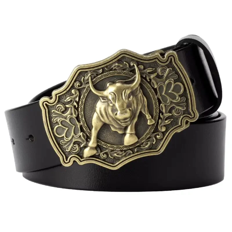 Ceinture de Cowboy en Cuir