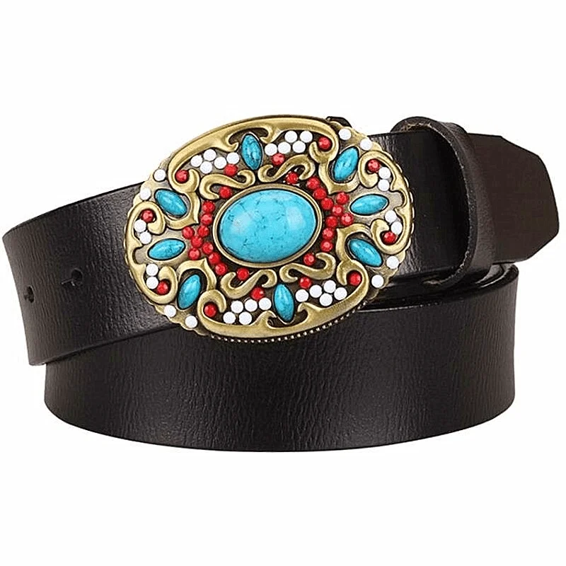 Ceinture de Cowboy pour Femme en Cuir – Image 2