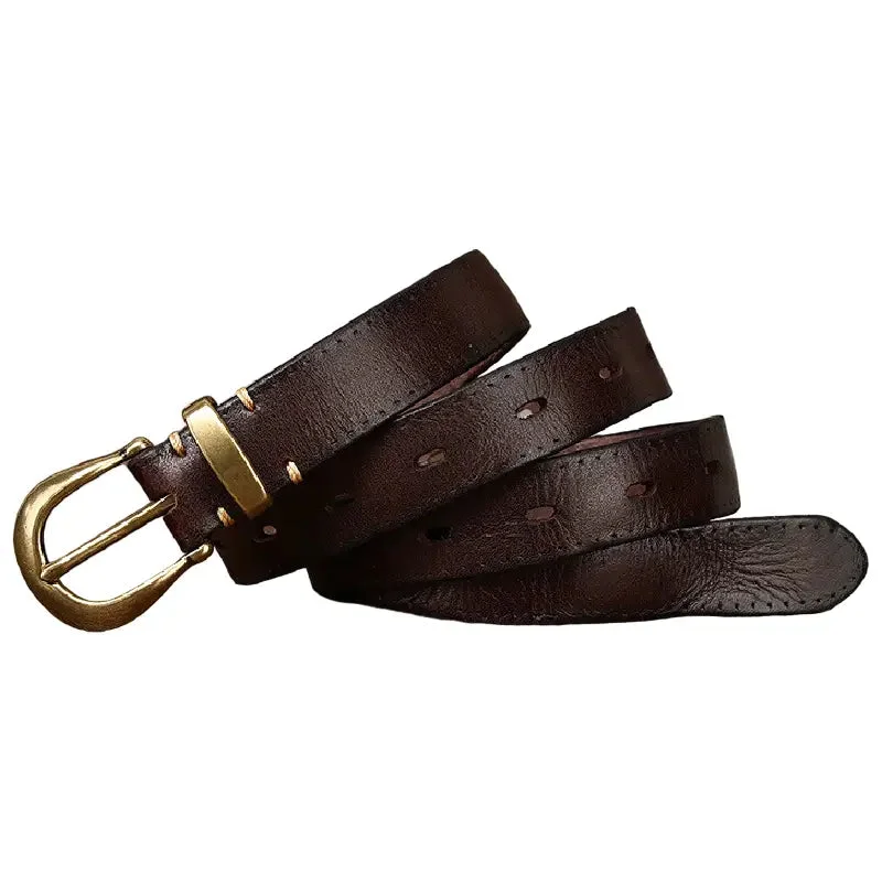 Détails de la Ceinture Cowboy Fine