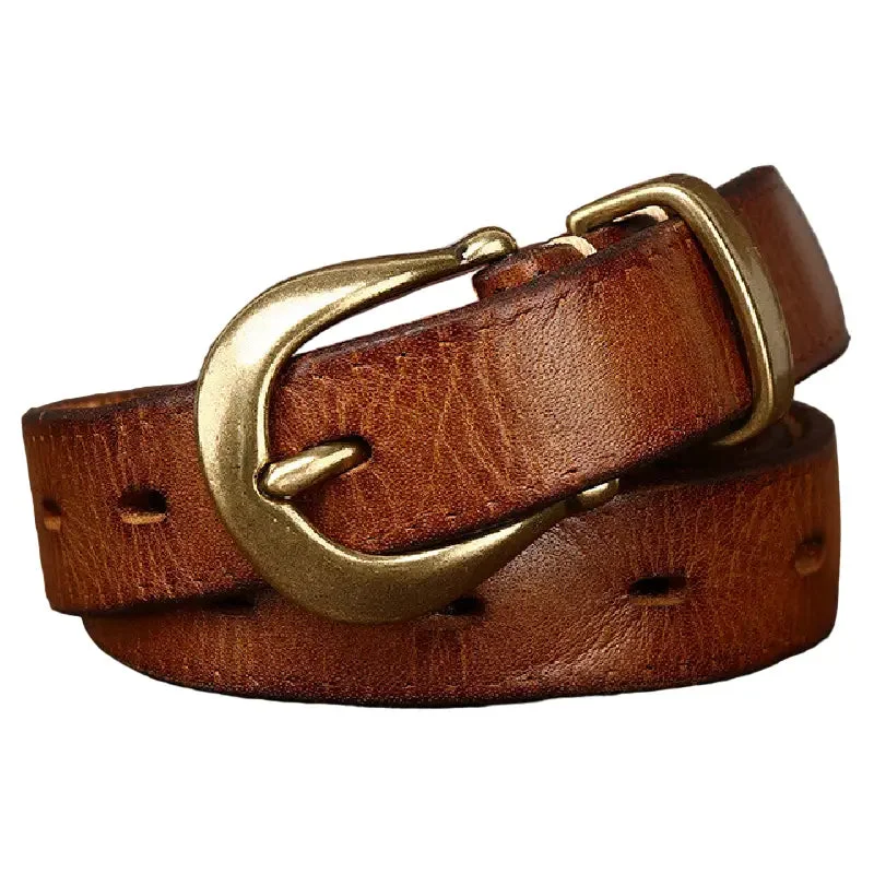 Ceinture Cowboy Fine pour Femme en Action